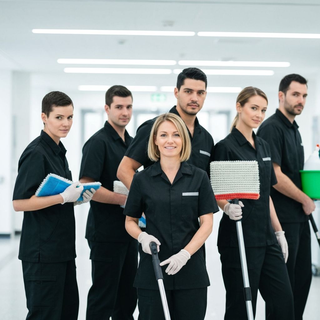 Zeus Services Professional Cleaning Team